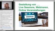 Screenshot Webinare Gestalten e-teaching.org