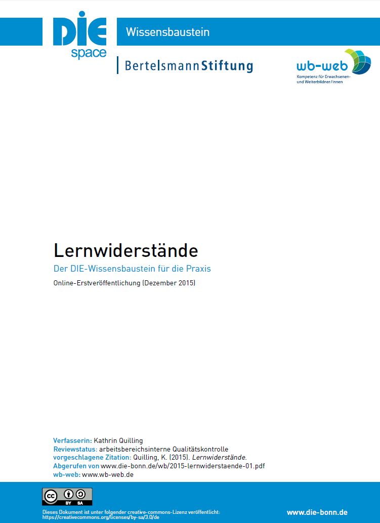 Hier gehts zum Download des Wissensbausteins Lernwiderstände