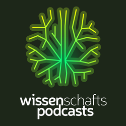 Das Bild zeigt das Logo von wissenschaftspodcasts.