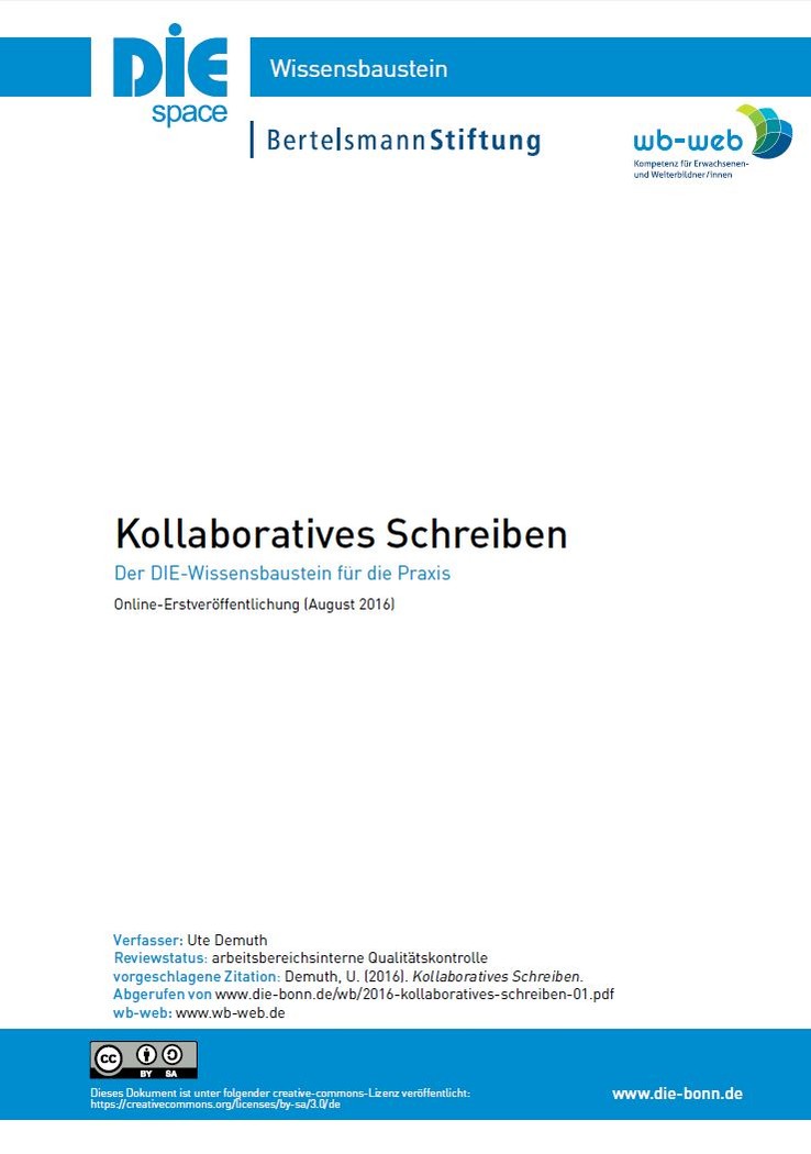 Download Wissensbaustein Kollaboratives Schreiben