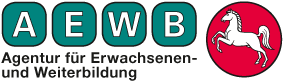 Das Bild zeigt das Logo der Agentur für Erwachsenen- und Weiterbildung