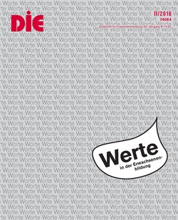 Cover der DIE Zeitschrift "Werte"