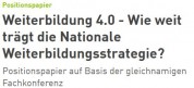 Was soll Weiterbildung 4.0 leisten?