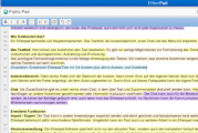 Screenshot einer Etherpad-Seite mit Einträgen