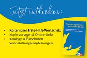 Broschüre: Erste-Hilfe-Wortschatz für den Start