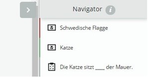 Screenshot tutory.de: Farben zeigen den Lizensierungsstatus